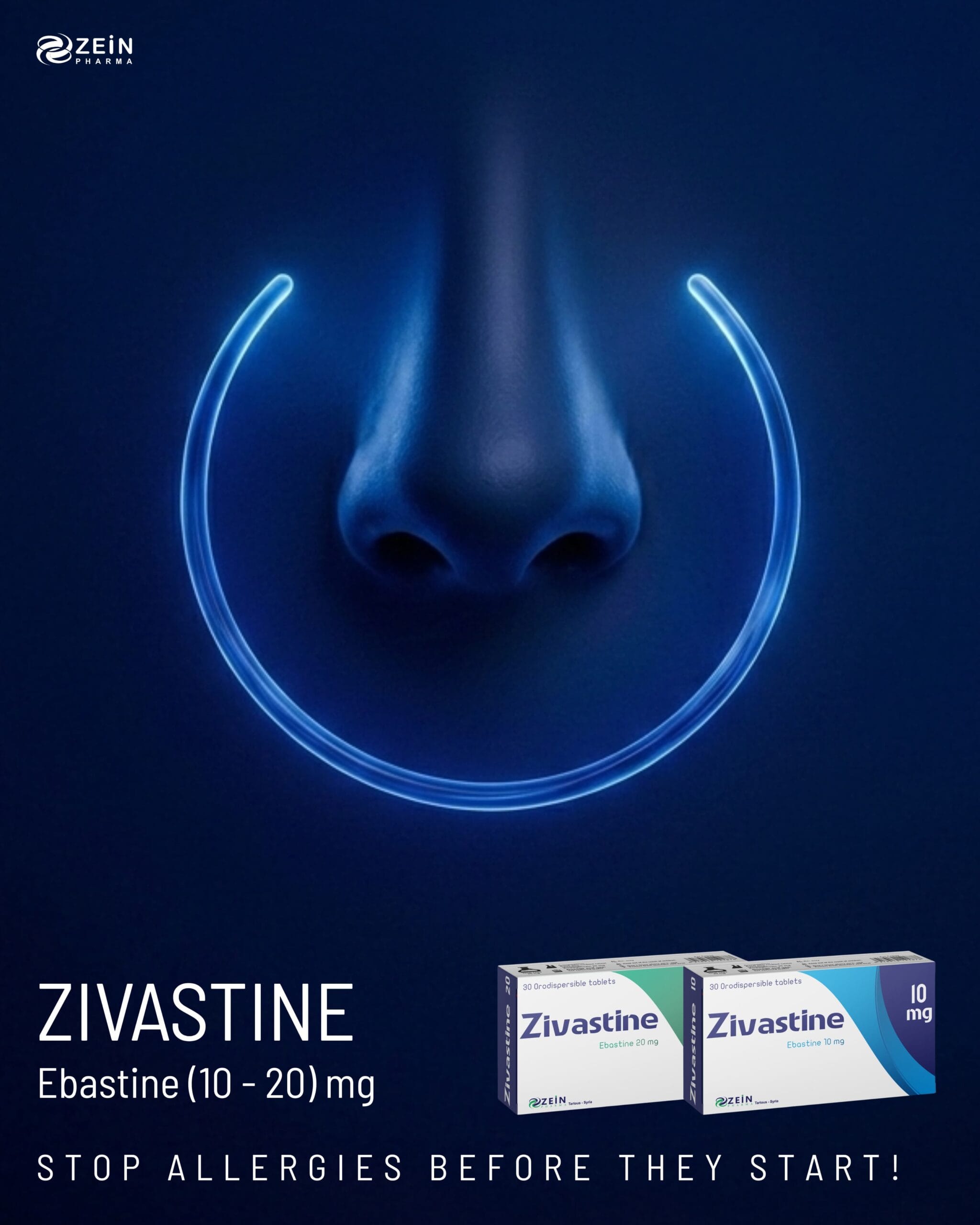 Zivastine: Next-Generation 24-Hour Relief from Allergic Rhinitis & Chronic Urticaria