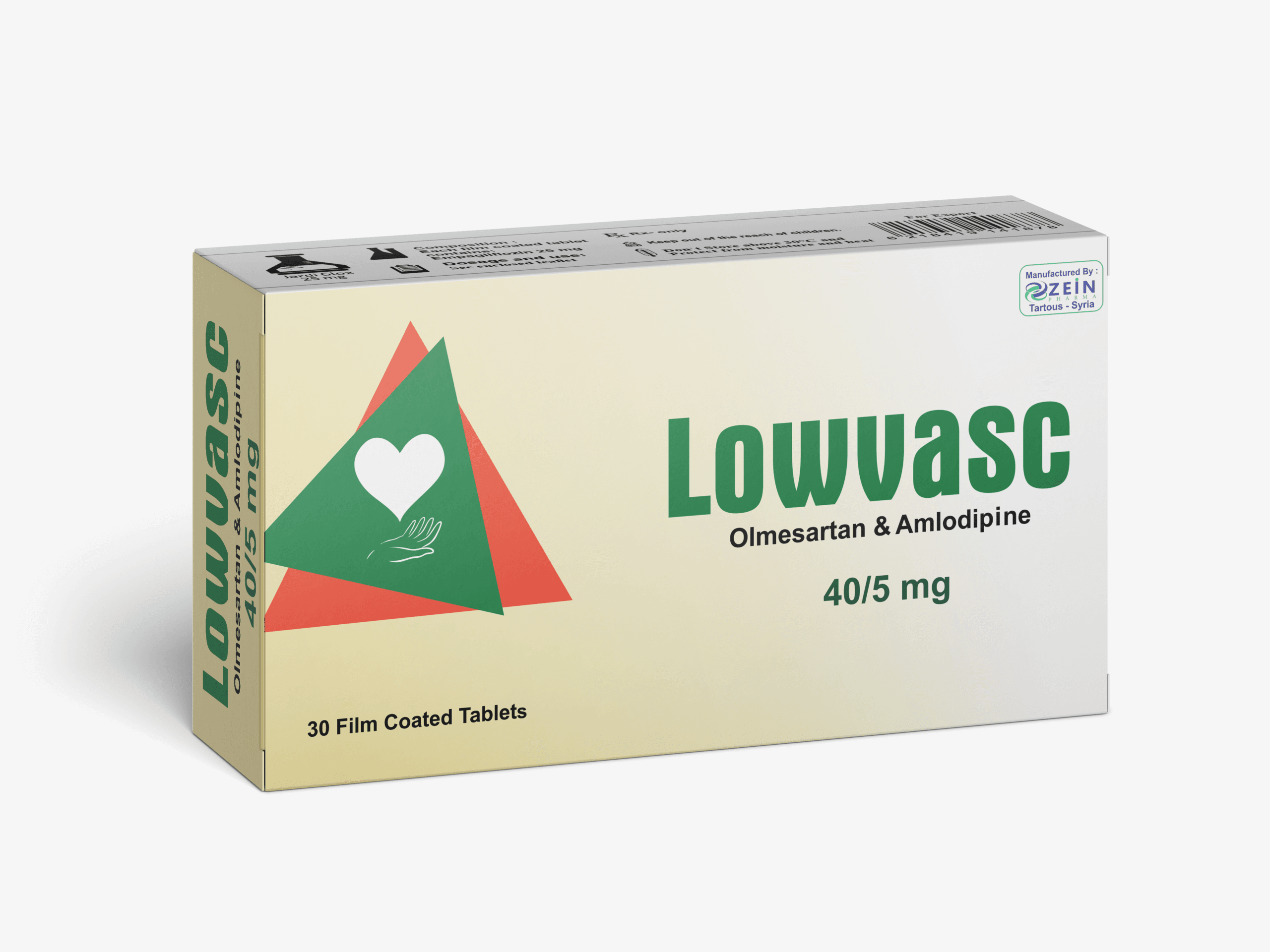 Lowvasc 5/40 mg