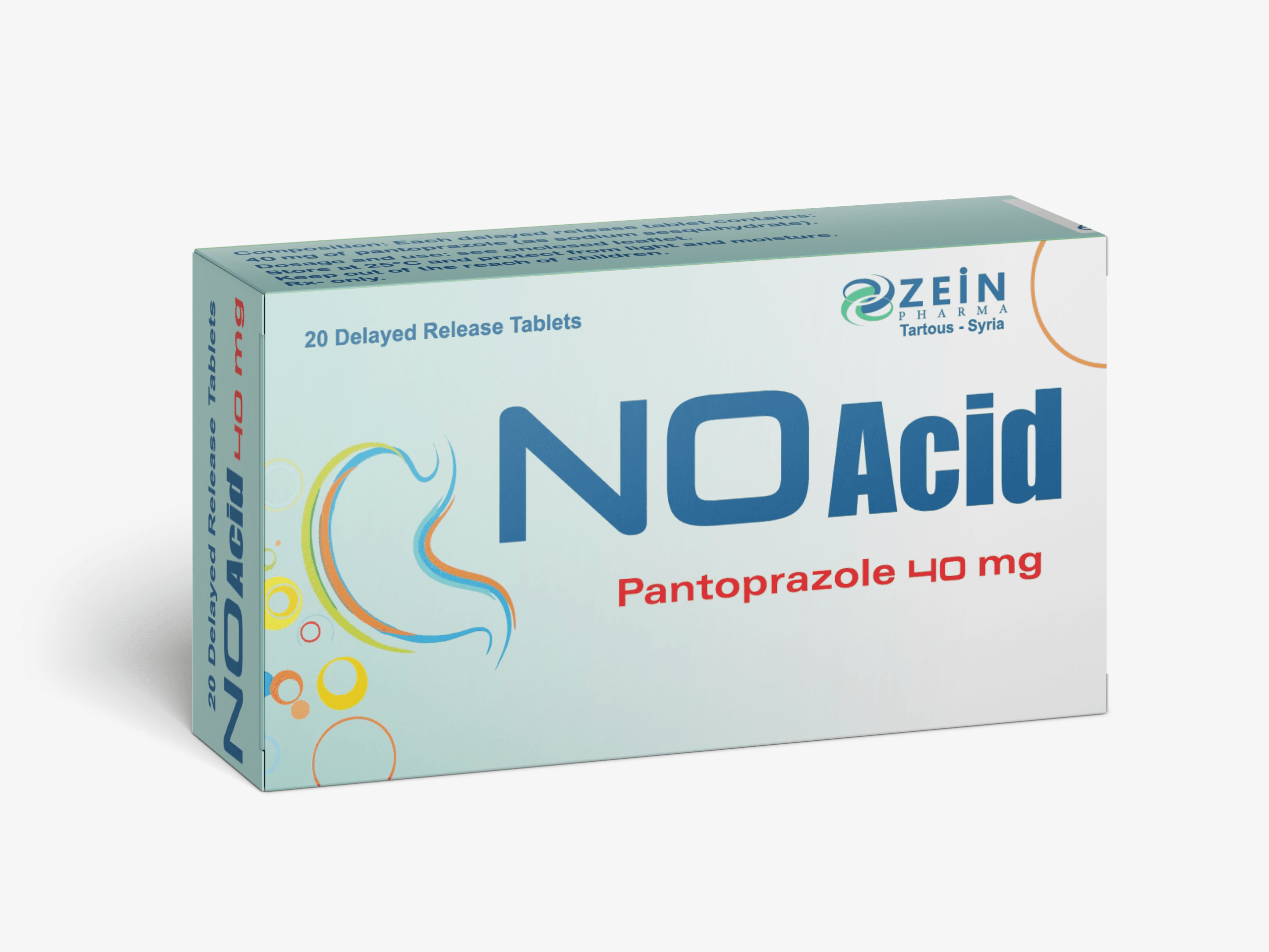No acid 40 mg