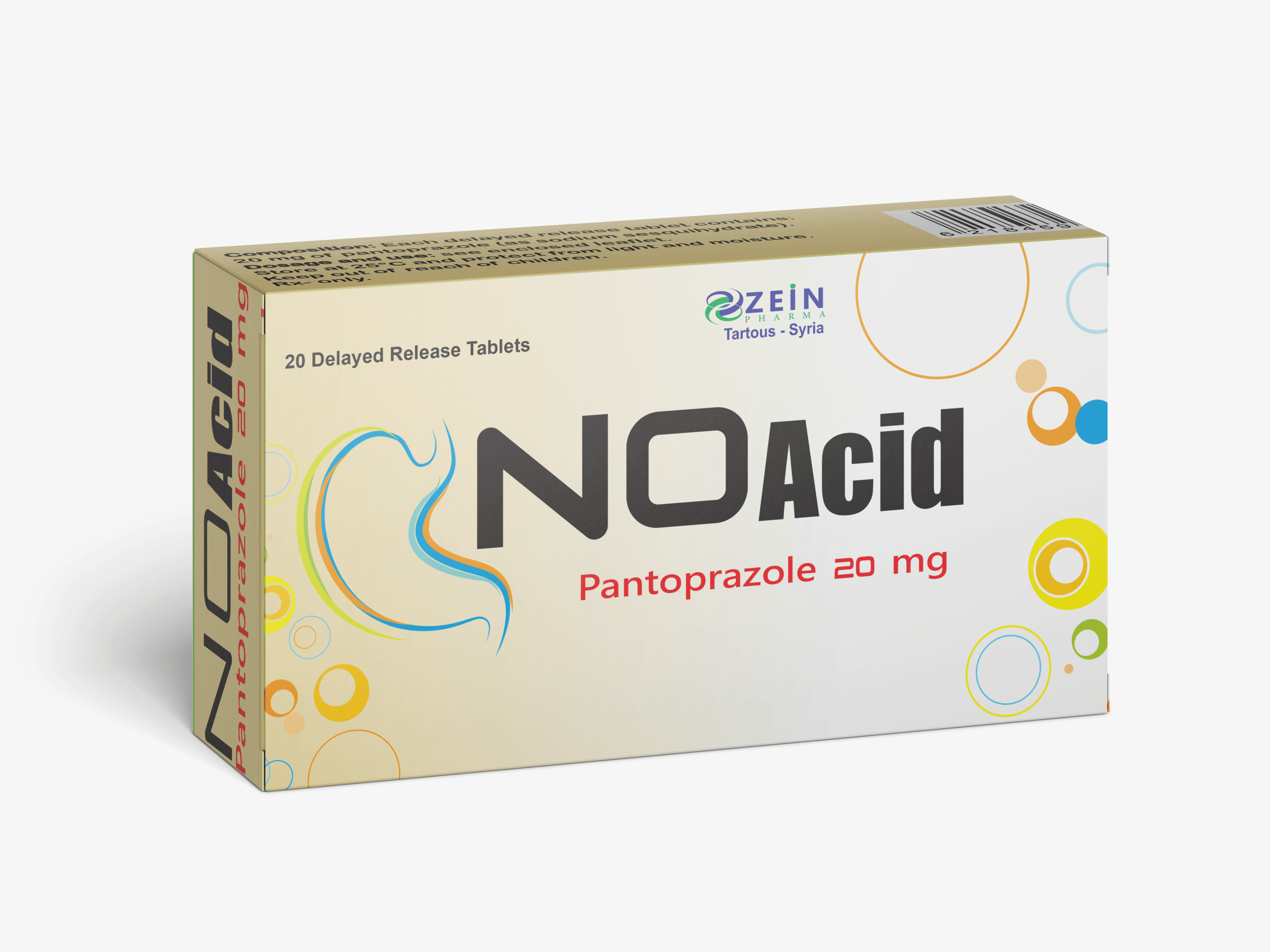 No acid 20 mg