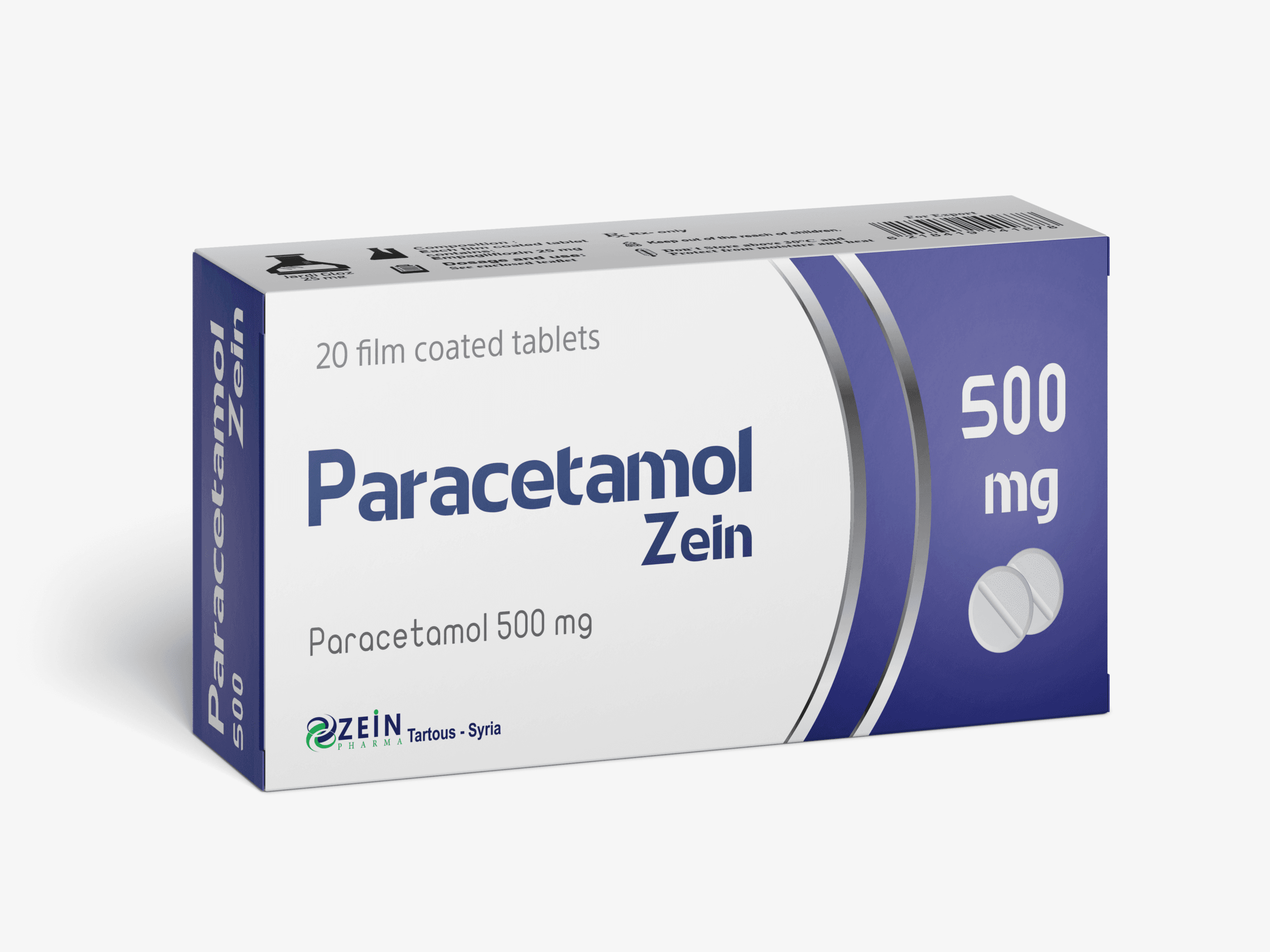 Paracetamol Zein 500 mg