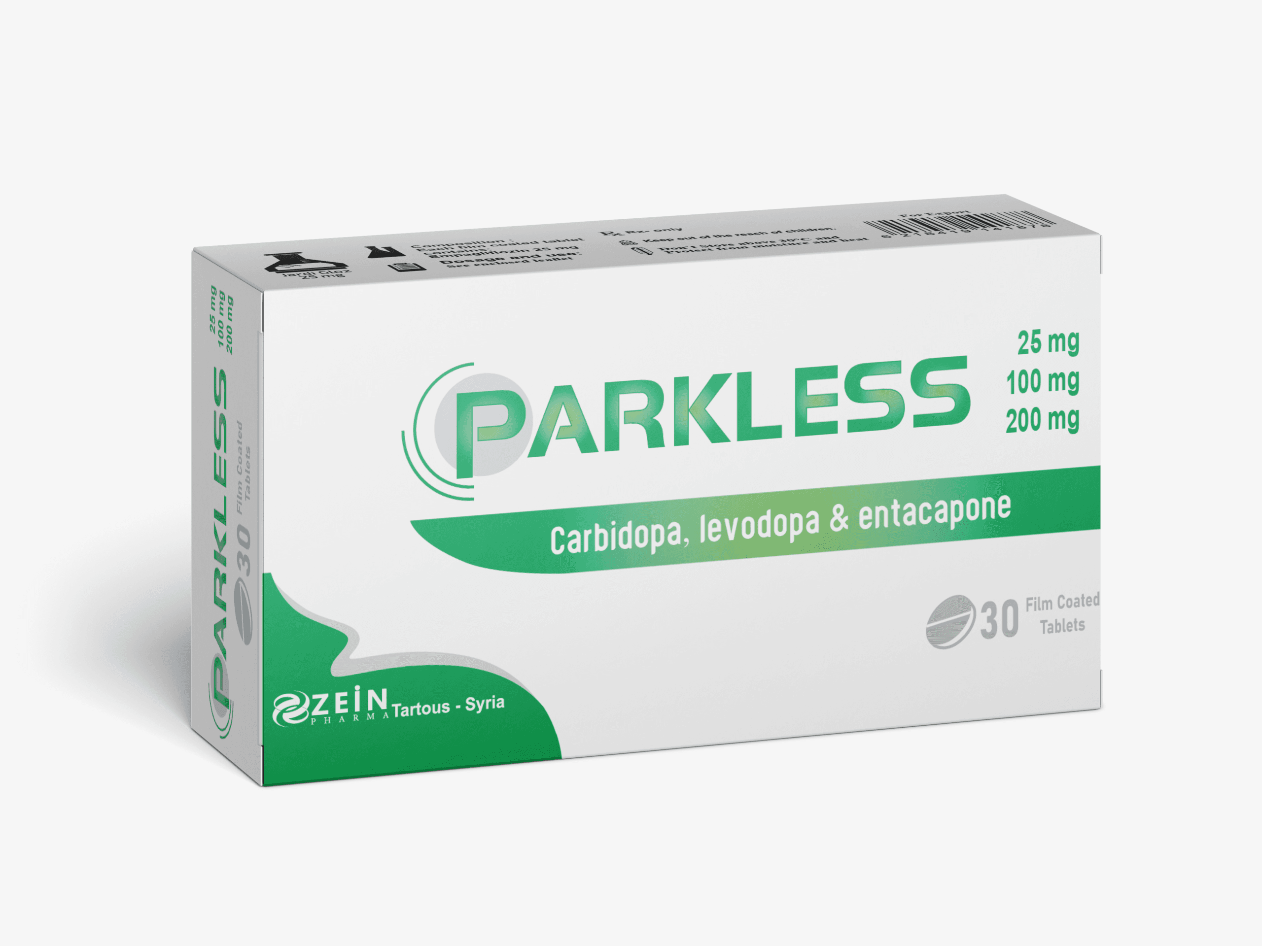 Parkless 25/100/200 mg