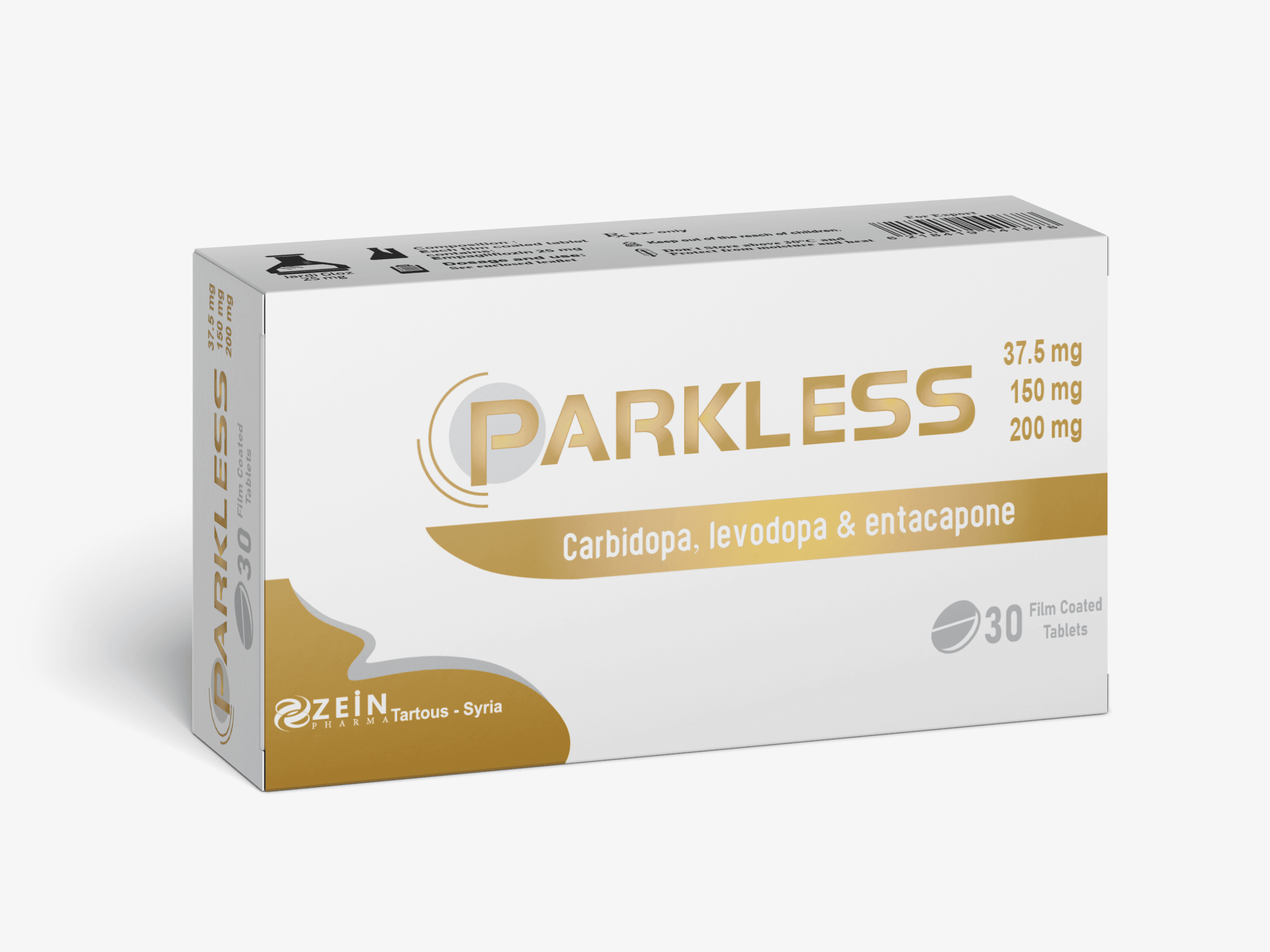 Parkless 37.5/150/200 mg