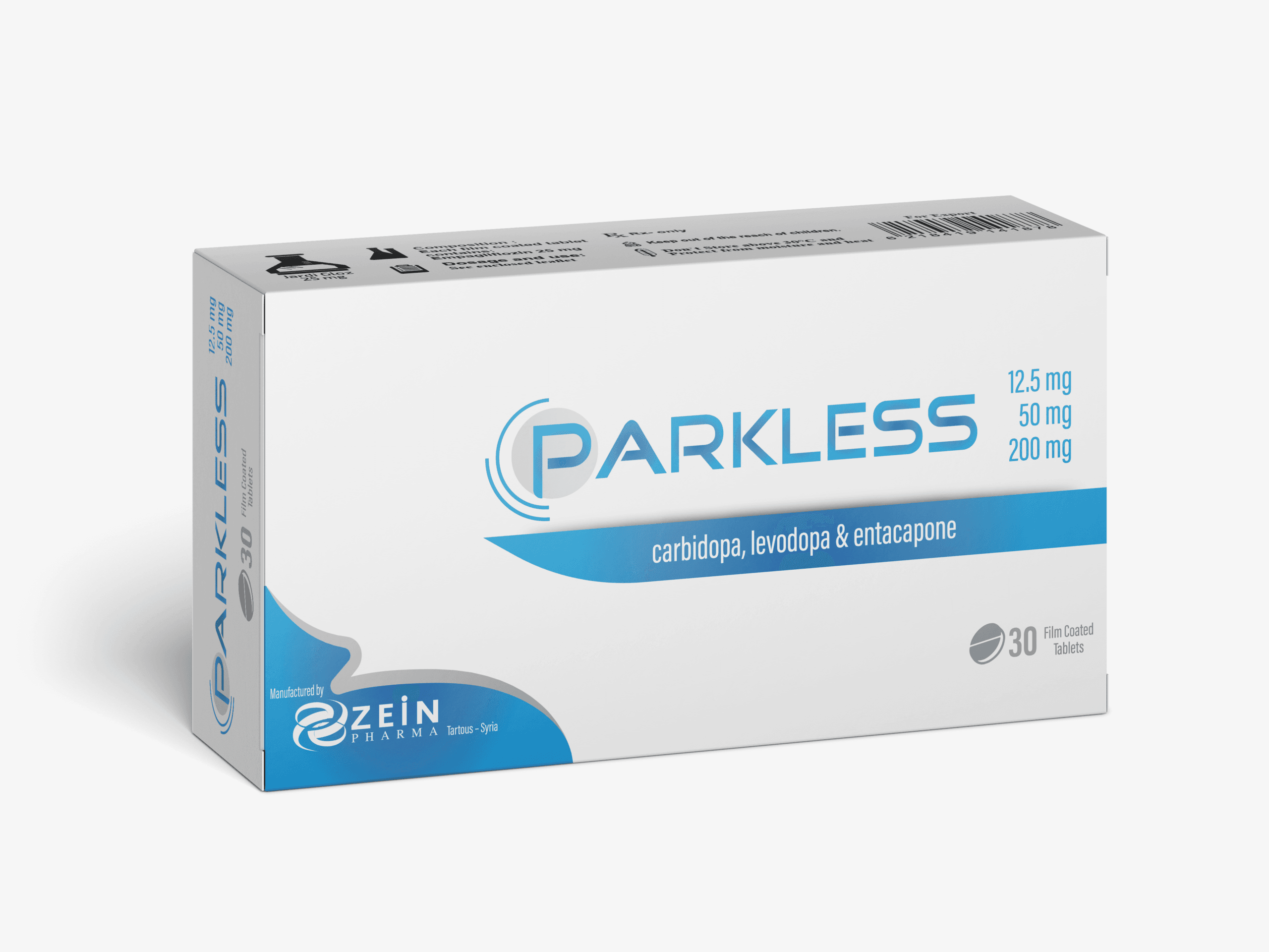 Parkless 12.5/50/200 mg