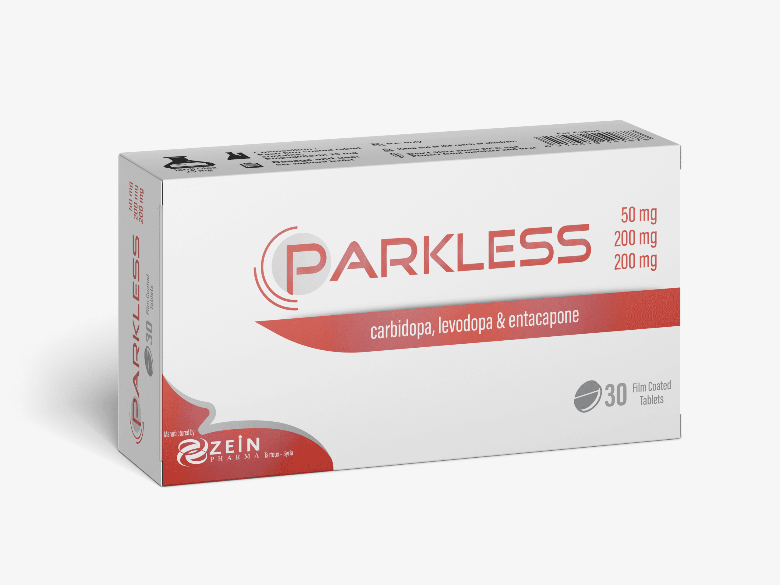Parkless 50/200/200 mg