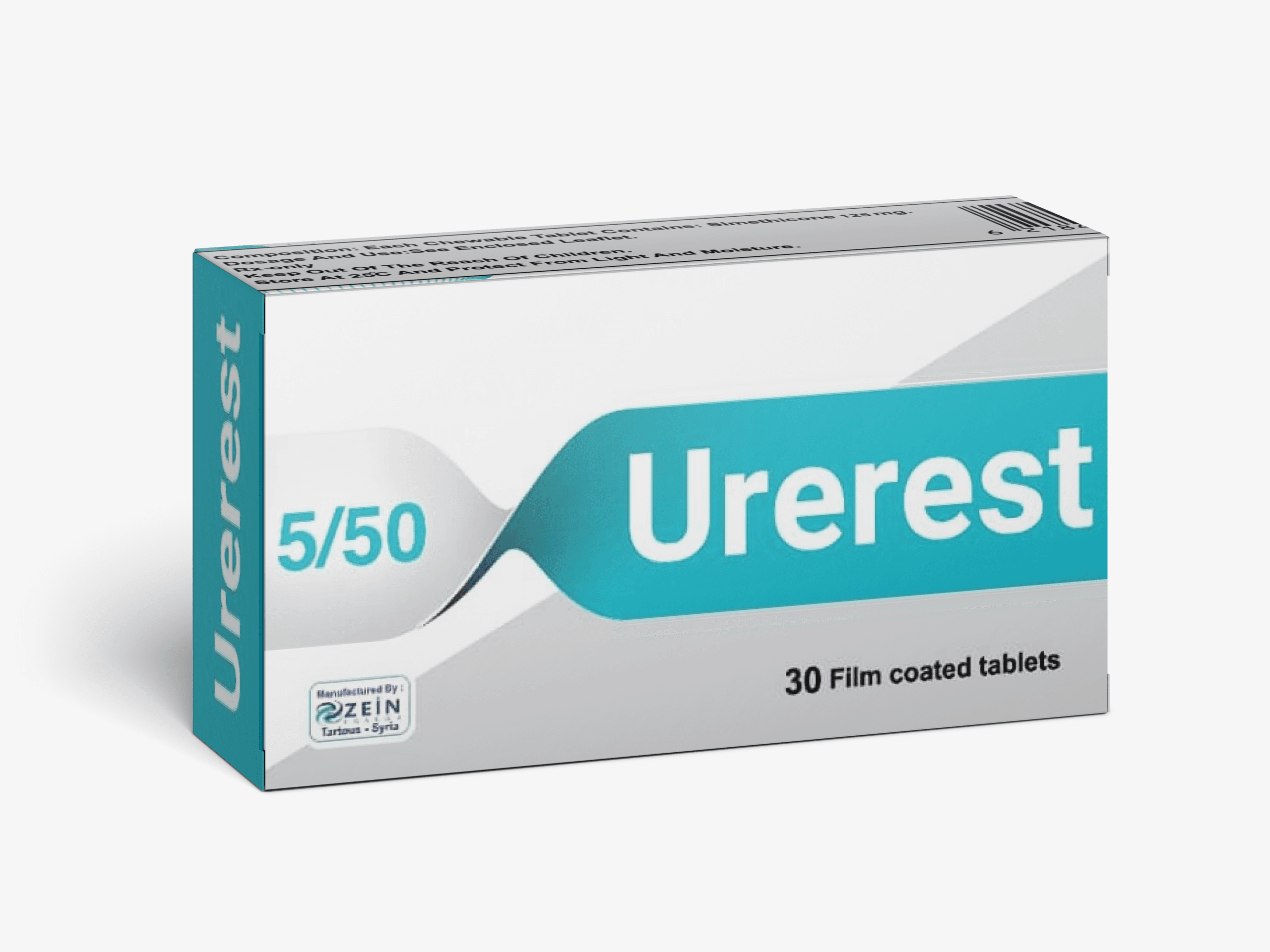 Urerest 5/50 mg