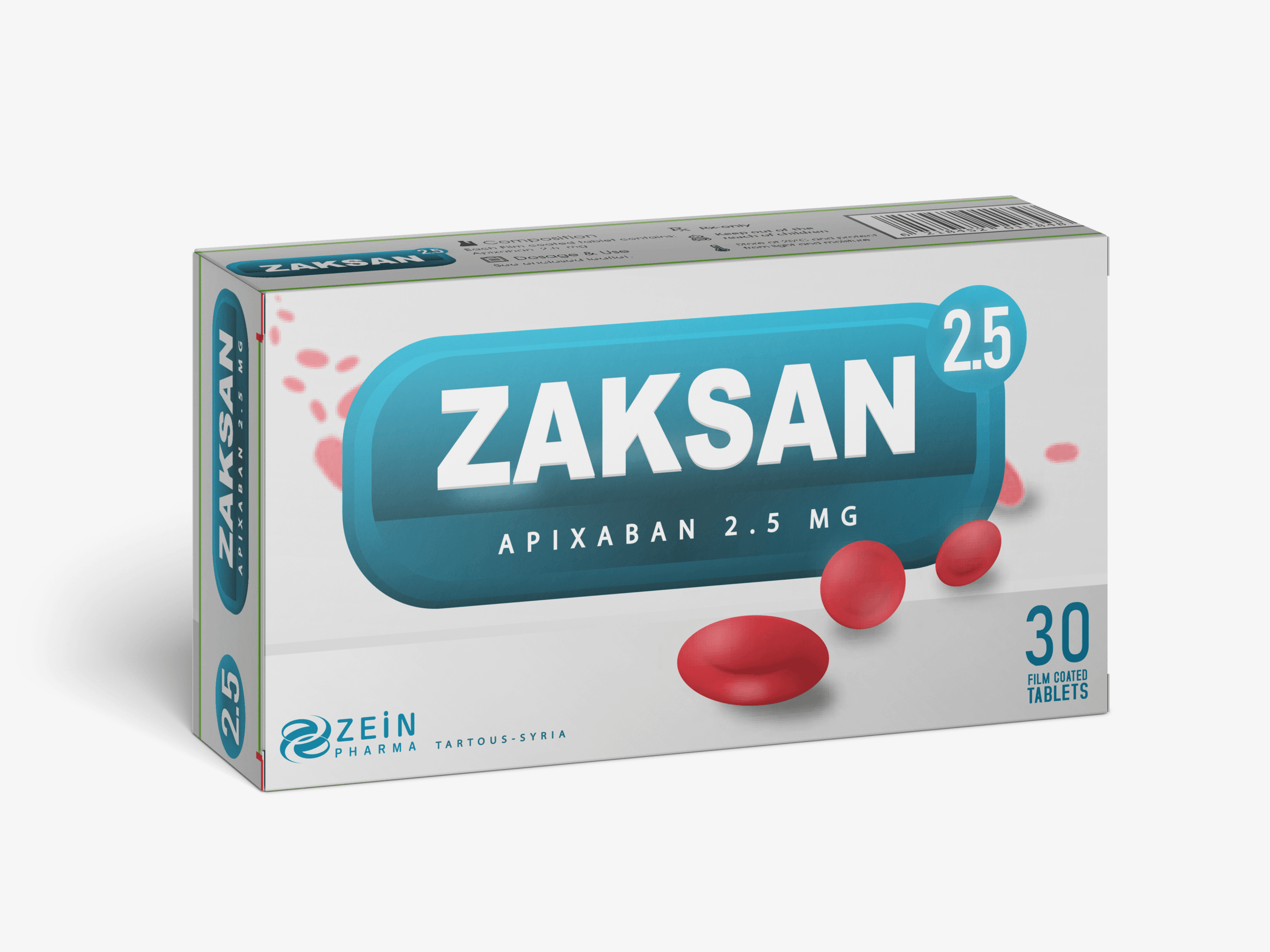 Zaksan 2.5 mg