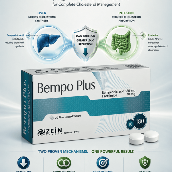 Bempo Plus: Dual-Inhibition Synergy in LDL-C Lowering and Cardiovascular Risk Management