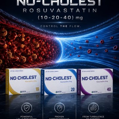 No Cholest: Dual-Action Cholesterol Management & Cardiovascular Support